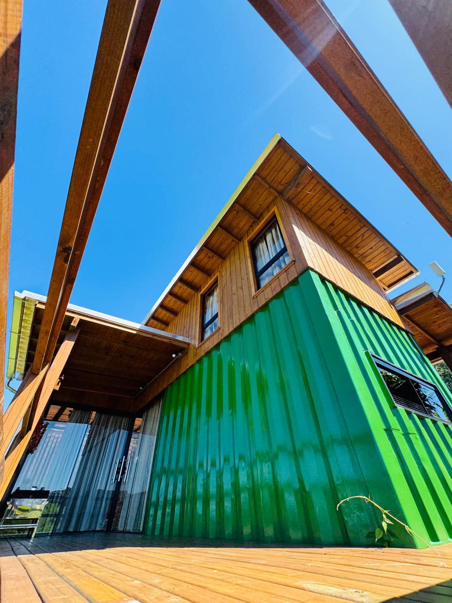 Casa Container - Pousada Container Da Montanha Verde Banheira Rio Fortuna Exterior foto